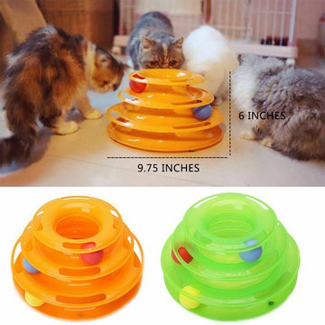 Interactive Crazy ball cat toy