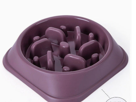 Slow feeder dog bowl